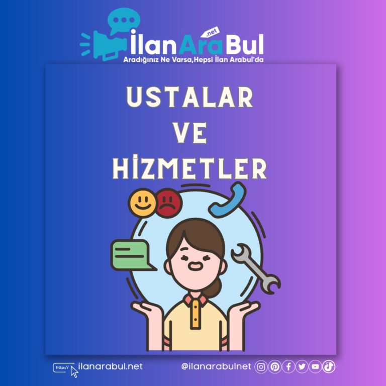 En İyi Ustalar ve Hizmetler İlan Arabul’da