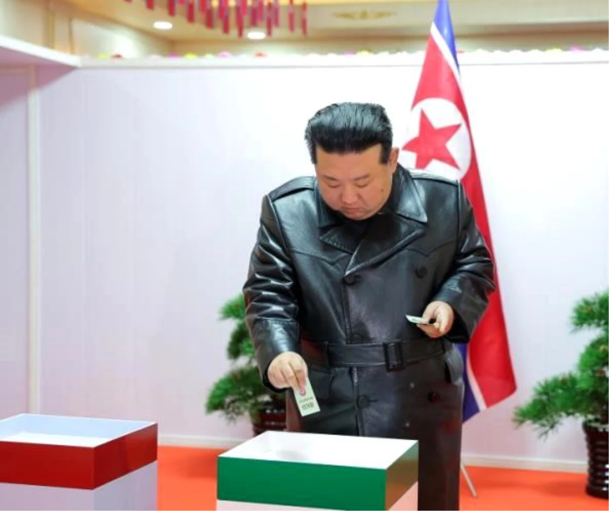 Kuzey Kore’de Mahallî Seçimlerde Kim Jong-Un da Oy Kullandı