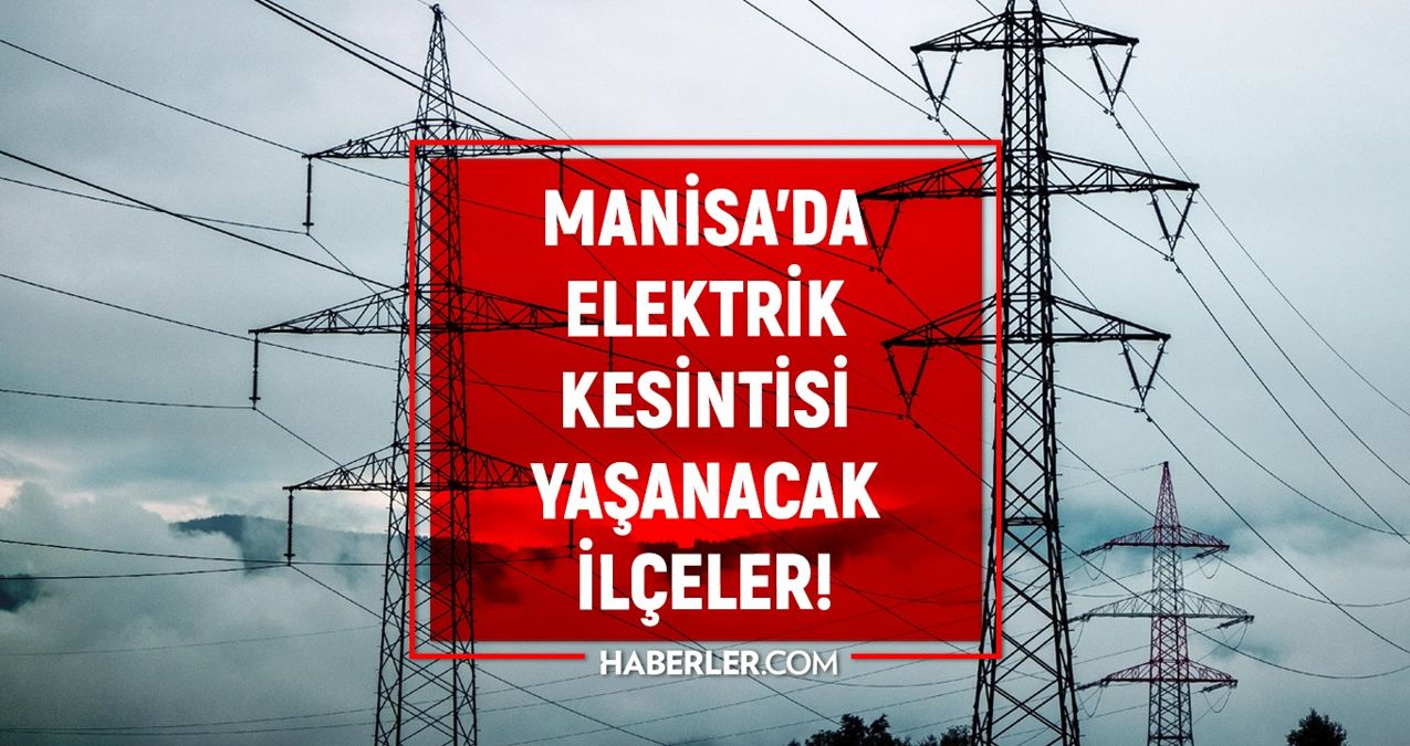 21 Aralık Manisa elektrik kesintisi! GÜNCEL KESİNTİLER! Manisa’da elektrik ne zaman gelecek?