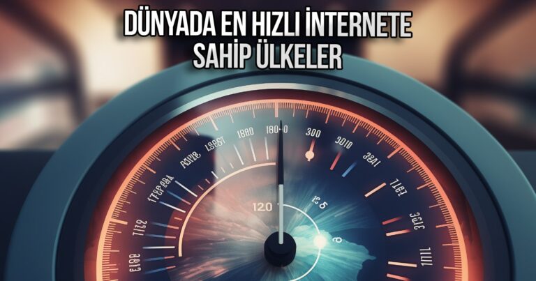 Afrika’nın gerisinde kaldık! En süratli internete sahip ülkeler belirli oldu