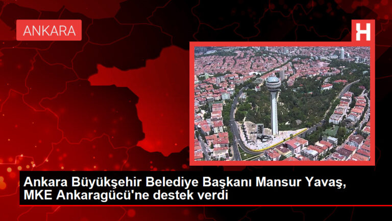 Ankara Büyükşehir Belediye Lideri Mansur Yavaş, MKE Ankaragücü’ne takviye verdi