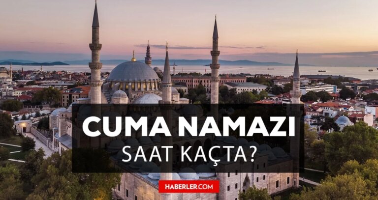 Ankara Cuma namazı saat kaçta? 1 Aralık Cuma Ankara cuma namaz saati!