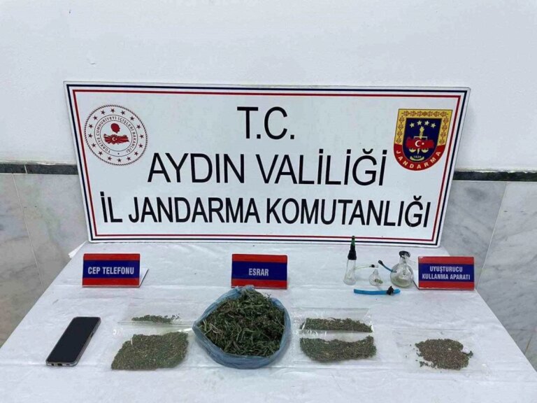 Aydın’da Uyuşturucu Operasyonu: 1 Tutuklama