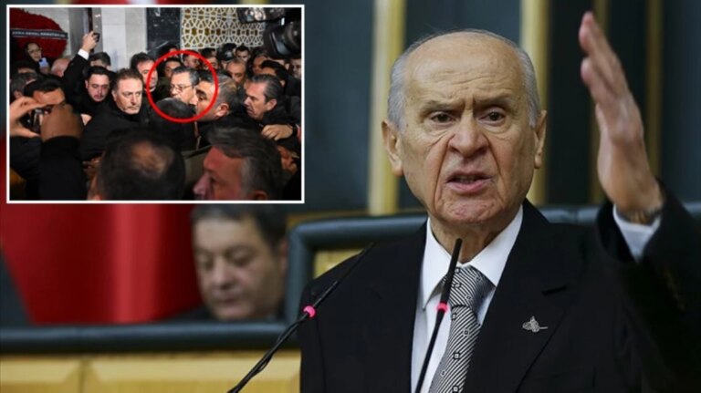 Bahçeli’den şehit cenazesinde protesto edilen Özel’e: Aklını başına almazsa sokakta bile yürüyemeyecek