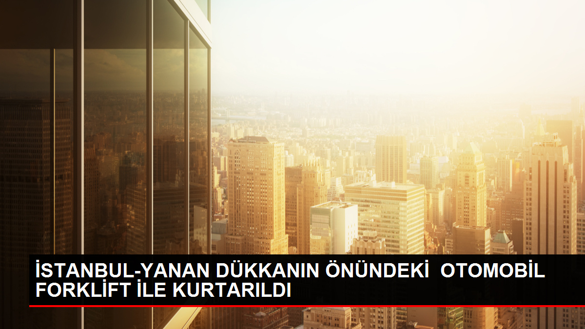 Başakşehir’de Oto Yedek Kesim Dükkanında Yangın Çıktı