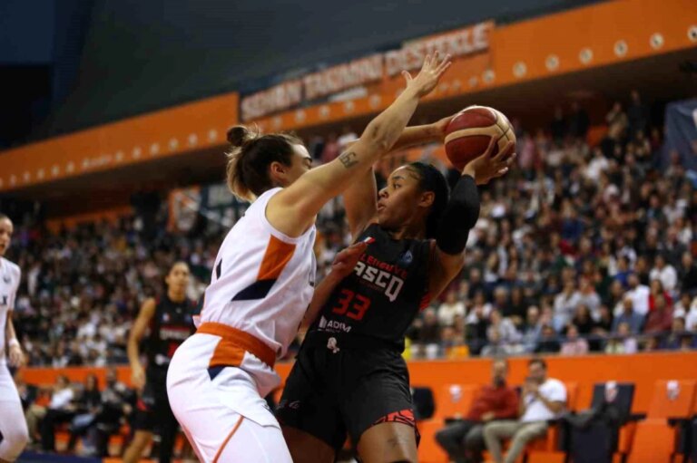 Çukurova Basketbol Mersin, Villeneuve’ye yenildi