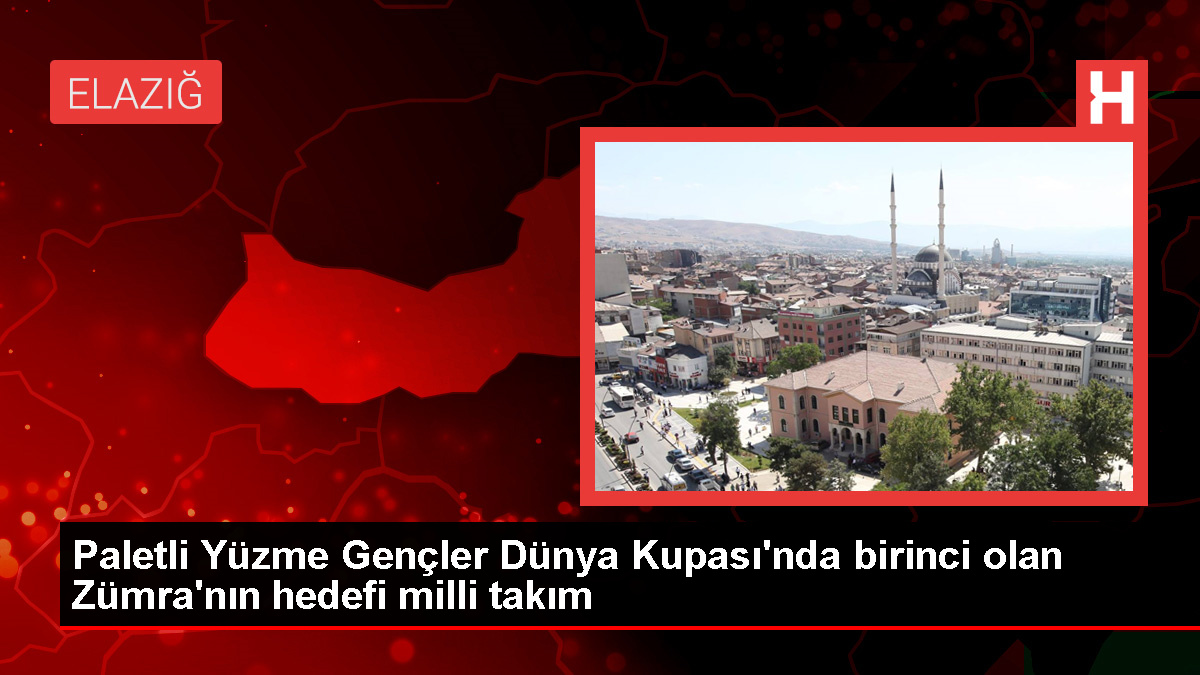 Elazığlı 11 yaşındaki Zümra Avcı, Dünya Kupası’nda birinci oldu