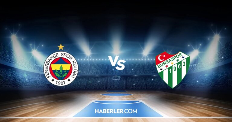 Fenerbahçe Beko – Bursaspor Basket maçı hangi kanalda, saat kaçta? Fenerbahçe Beko – Bursaspor Basket maçı!