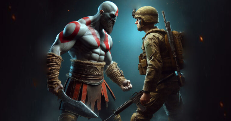 God of War’dan “Kratos”, CoD: Çağdaş Warfare 3 ile dalga geçti!