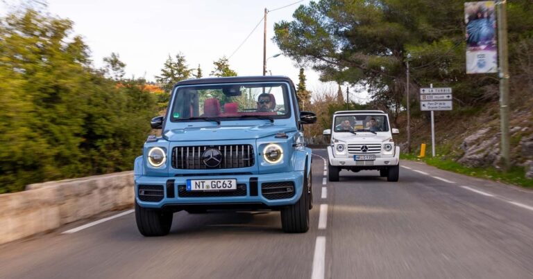 Gören bir daha bakıyor! Sadece 20 adet üretilecek olan G63 AMG Cabriolet