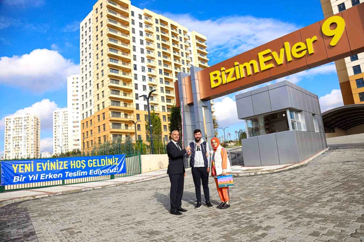 İhlas Holding İnşaat Grubu, Bizim Evler 9 ve 10 Projelerinde Daire Teslimlerine 1 Yıl Erken Başladı