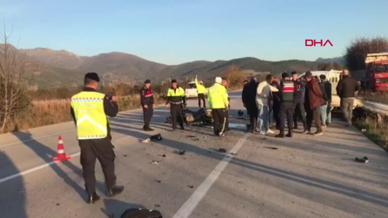 İznik’te Motosiklet Kazası: Bir Kişi Hayatını Kaybetti