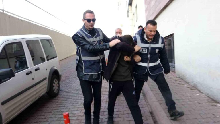 Kayseri’de 7 aracın tekerini patlatan şahıs tutuklandı