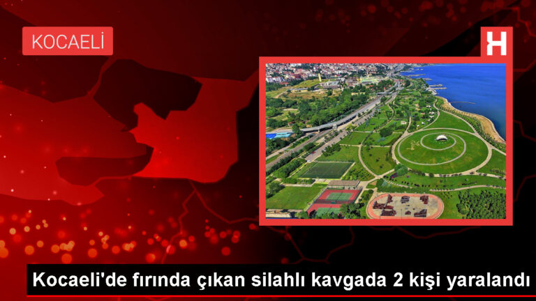 Kocaeli Gebze’de Fırında Silahlı Kavga: 2 Yaralı