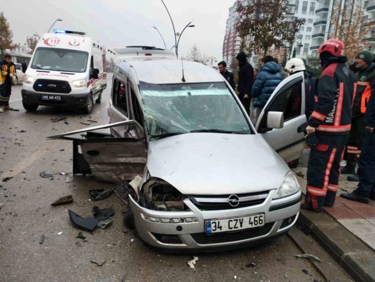 Malatya’da trafik kazasında 1 kişi öldü, 1 kişi yaralandı