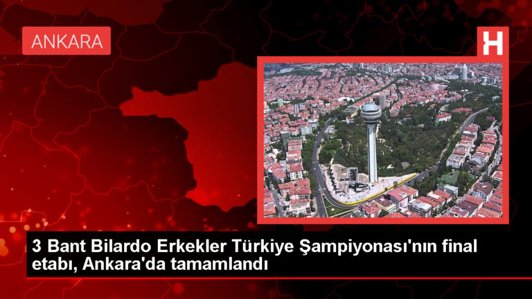 Tayfun Taşdemir 3 Bant Bilardo Türkiye Şampiyonası’nda tepede