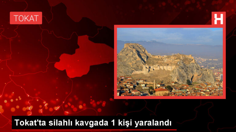 Tokat’ın Erbaa ilçesinde silahlı hengame: 1 yaralı