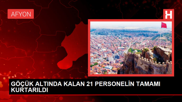 Zonguldak’ta Göçük Altında Kalan 21 İşçi Kurtarıldı