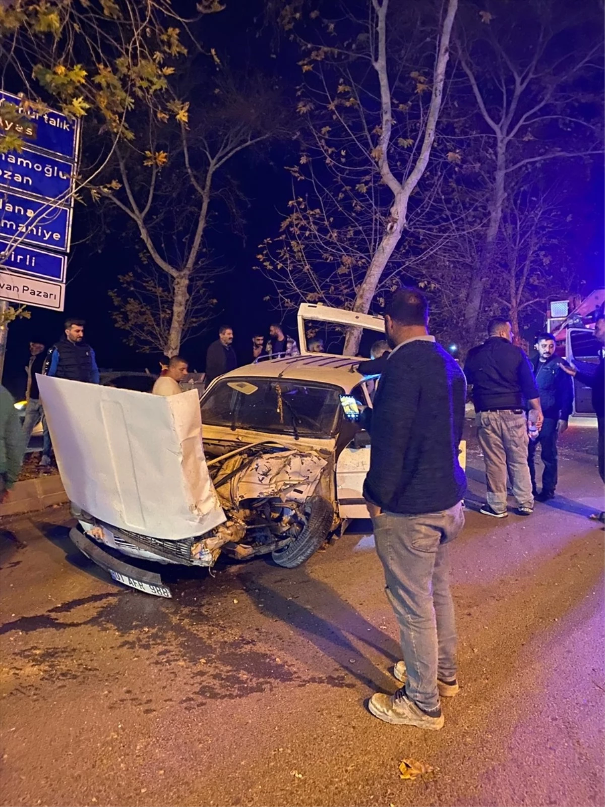 Adana’da Otomobil Çarpışması: 1 Yaralı