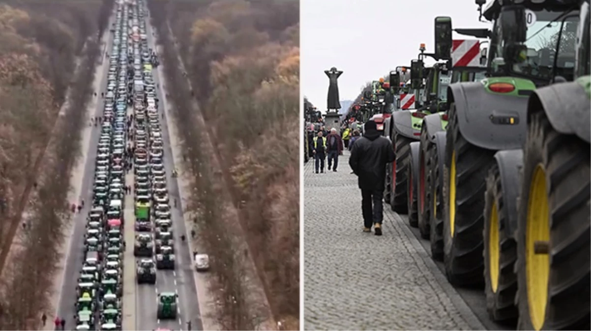 Almanya’da çiftçiler federal hükümete karşı protesto gösterisi düzenleyecek