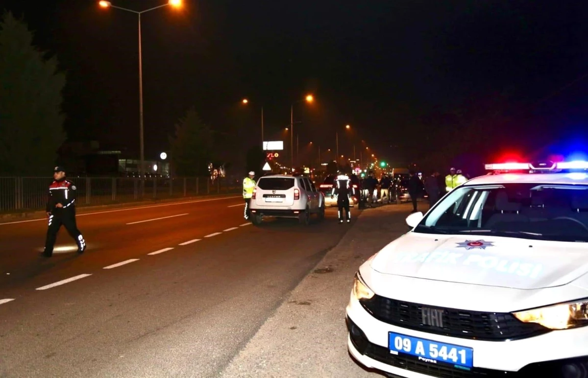 Aydın’da Yeni Yıl Öncesi ve Sonrasında Trafik Denetimleri Devam Ediyor