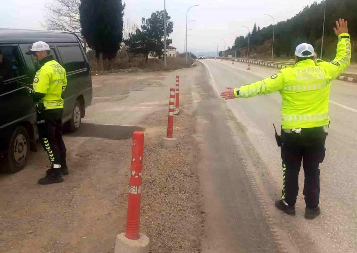 Bilecik’te Trafik Denetimleri Devam Ediyor