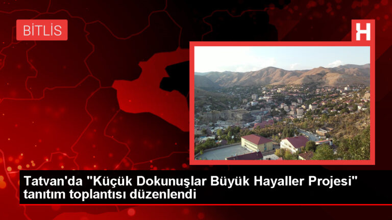 Bitlis’te gençlerin topluma kazandırılması için proje hayata geçirildi