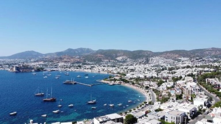 Bodrum’a 2023’te 1 milyon 375 bin yabancı turist geldi