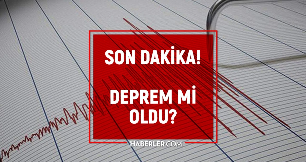 Bolu’da deprem mi oldu, kaç şiddetinde? 6 Ocak Bolu’da nerede deprem oldu?