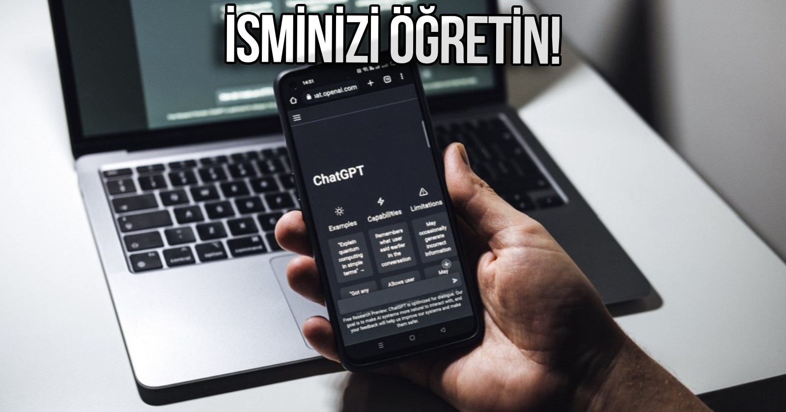 ChatGPT’nin size isminizle karşılık vermesini nasıl sağlarsınız?