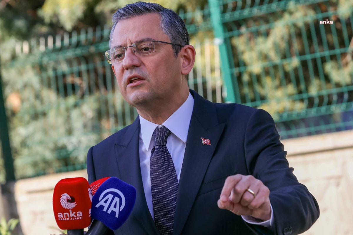 CHP Genel Başkanı Özgür Özel’den Yargıtay’a Tepki