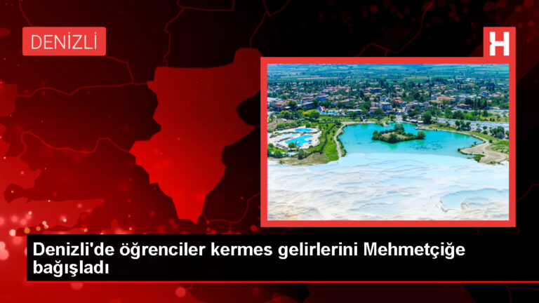 Denizli İlkokul Öğrencileri Kermes Gelirini Mehmetçik Vakfına Bağışladı