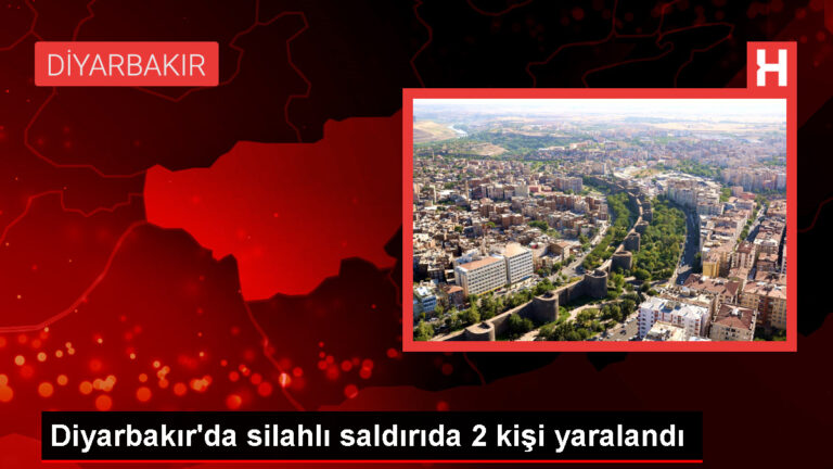 Diyarbakır’da Silahlı Saldırı: 2 Kişi Yaralandı