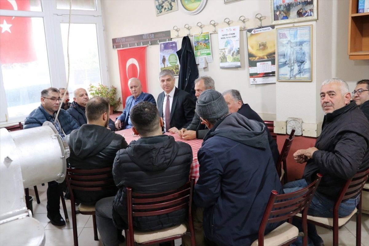 Edirne Tarım ve Orman Müdürlüğü Üreticilere Bilgilendirme Toplantısı Yaptı