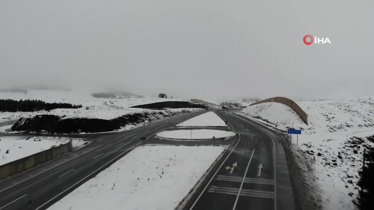 Erzincan’ın yüksek kesimleri beyaza büründü