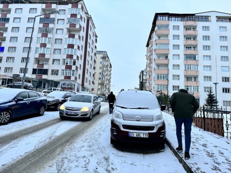 Erzurum, Ardahan ve Kars’ta Kar Yağışı ve Soğuk Hava Etkisi