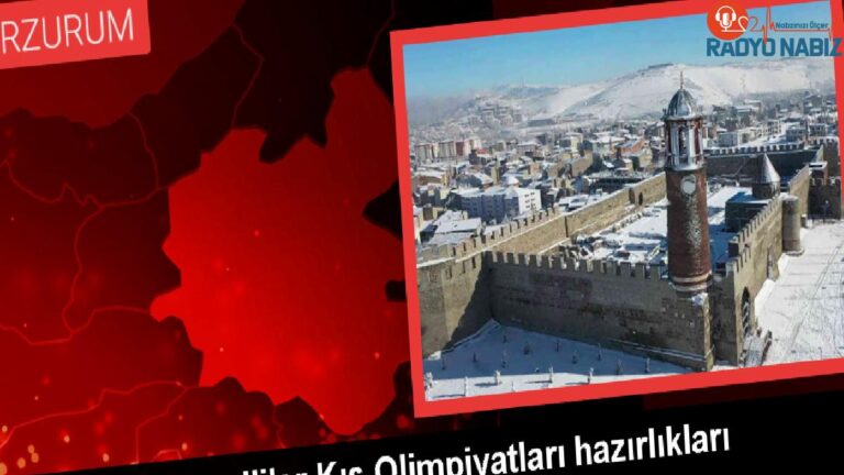 Erzurum’da düzenlenecek İşitme Engelliler Kış Olimpiyatları’nın hazırlıkları tamamlandı