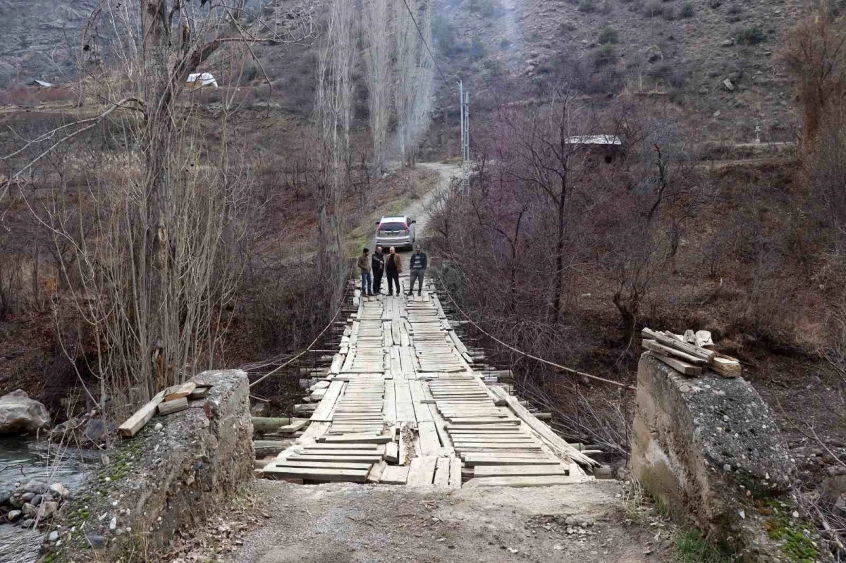 Erzurum’da tehlikeli köprü için çözüm bekleniyor