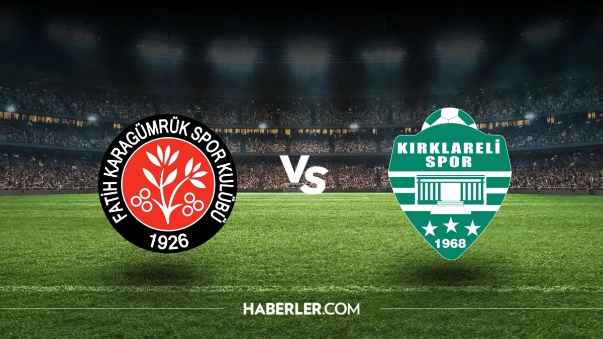 Fatih Karagümrük–Kırklarelispor maçı ne zaman, saat kaçta? Fatih Karagümrük–Kırklarelispor maçı nerede, hangi kanalda?