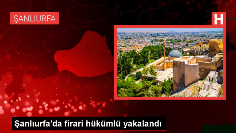 Firari Hükümlü Şanlıurfa’da Yakalandı