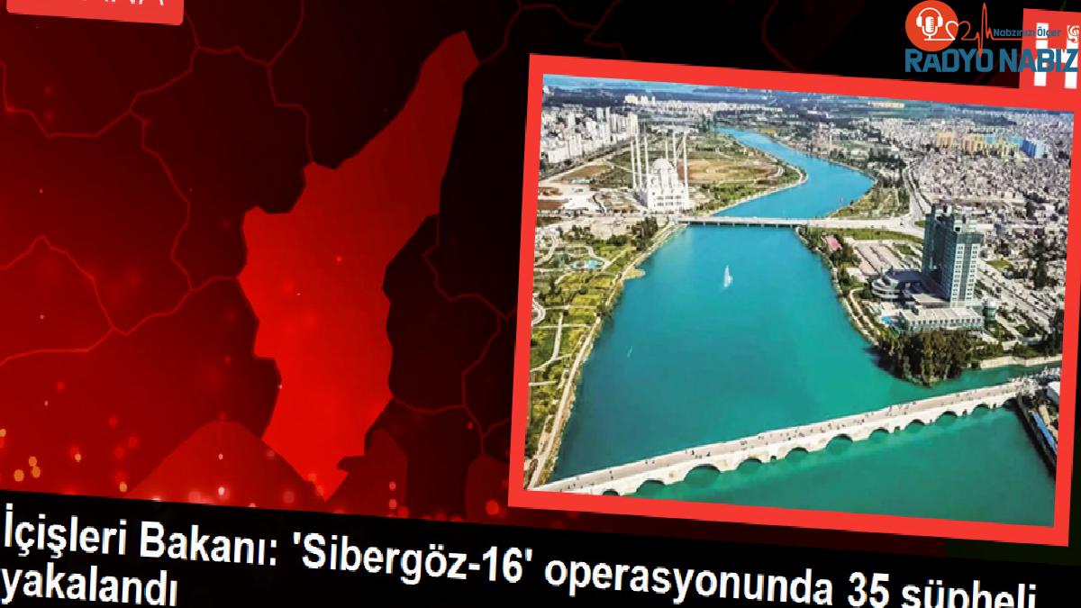 İçişleri Bakanı: ‘Sibergöz-16’ operasyonunda 35 kuşkulu yakalandı