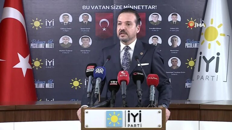 İYİ Parti Sözcüsü Zorlu: “Kimin oy verdiği belli değilken öngörü üzerinden partimize yeni bir algı operasyonu yapılmasını yadırgıyoruz”