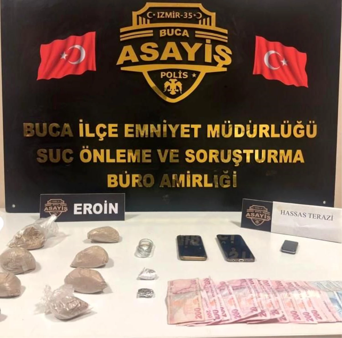 İzmir’de 660 gram eroin ele geçirildi, şüpheli tutuklandı