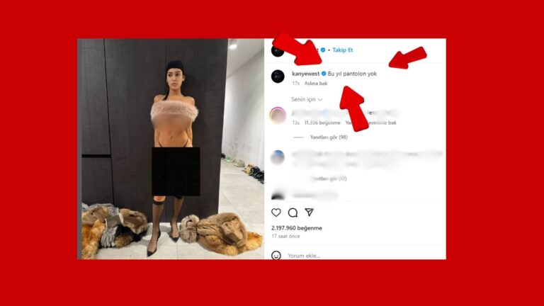 Kanye West’in Eşi Bianca Censori, Müstehcen Fotoğraflarıyla Gündem Oldu!