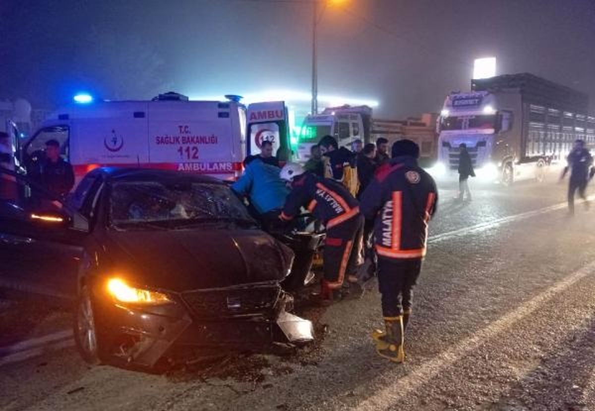 Malatya’da Otomobil Kazası: 1 Ölü, 5 Yaralı