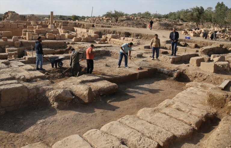 Mardin’deki Dara Antik Kenti’nde 1500 yıllık içme suyu kanalı bulundu