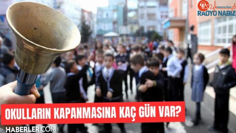 Okulların Kapanmasına Kaç Gün Kaldı (SAYAÇ)? 25 Ocak Okullar ne vakit, hangi tarihte kapanacak?