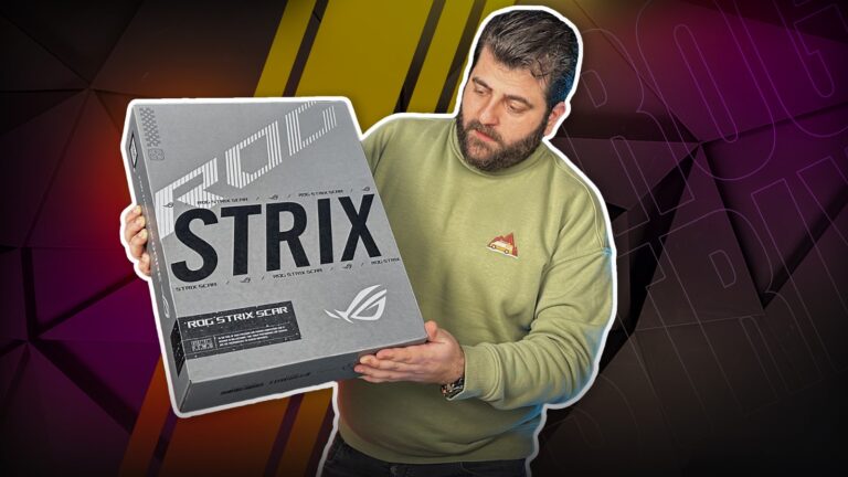 ROG Strix Scar 18 kutu açılımı!(TR’de ilk) ROG, CES 2024’te neler tanıttı?