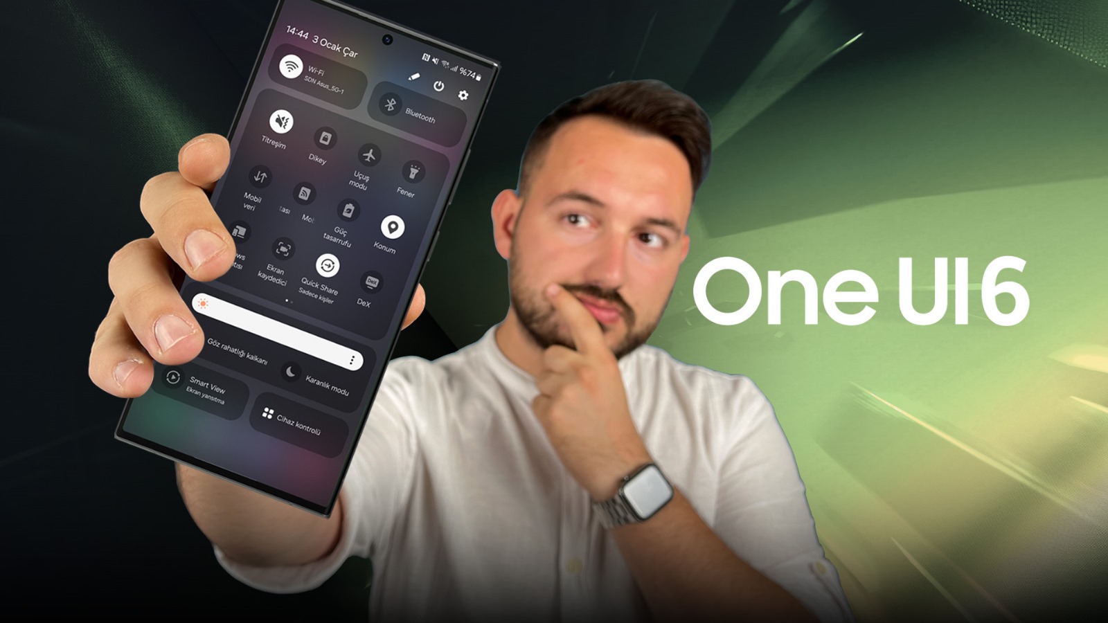 Samsung One UI 6 inceleme!