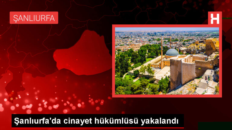 Şanlıurfa’da firari hükümlü yakalandı